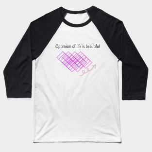 Beautiful laser design shirt with super stimulating phrase Baseball T-Shirt